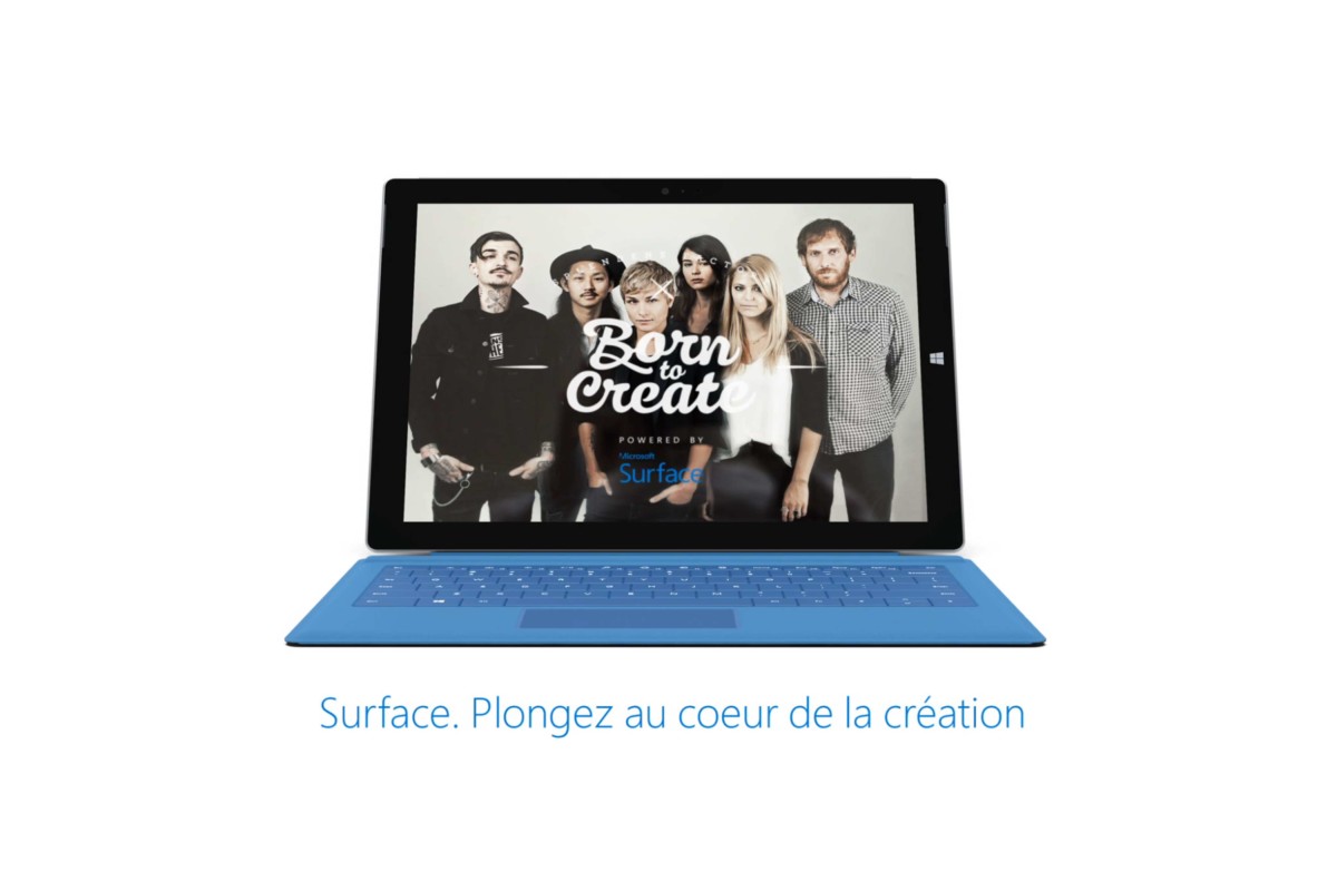 Born to Create x Microsoft Surface